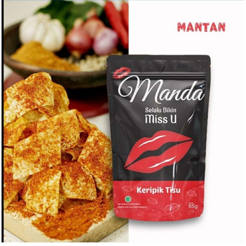 

Manda Keripik Tisu /Keripik singkong kekinian