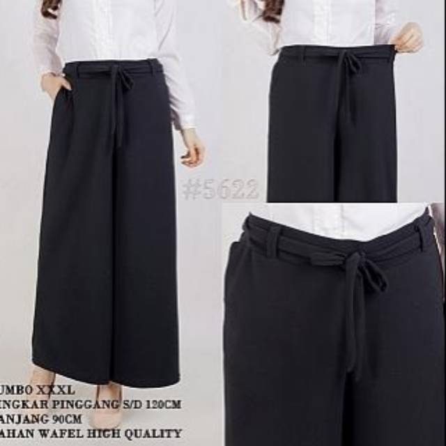 Kulot jumbo XXXL celana wanita jumbo celana wanita celana hitam kulot hitam kulot jumbo