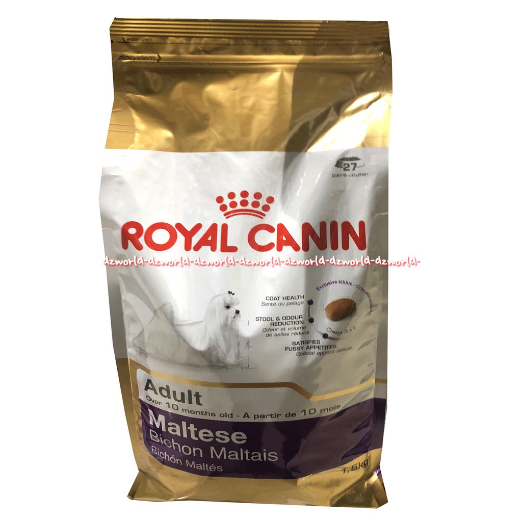 Royal Canin Adult Maltese Bichon 1.5kg Makanan Anjing Usia Lebih Dari 10bln Royalcanin