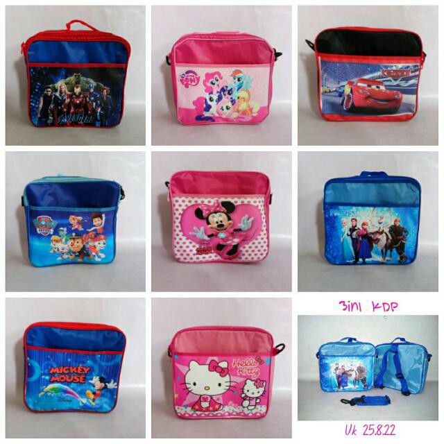 

TAS RANSEL 3in1 PORI goodie bag souvenir ulang tahun bermanfaat sekolah anak goody ultah MURAH