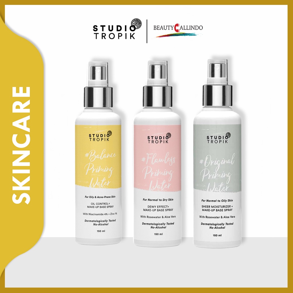 STUDIO TROPIK  Makeup Base Spray - Setting Spray - Primer Spray