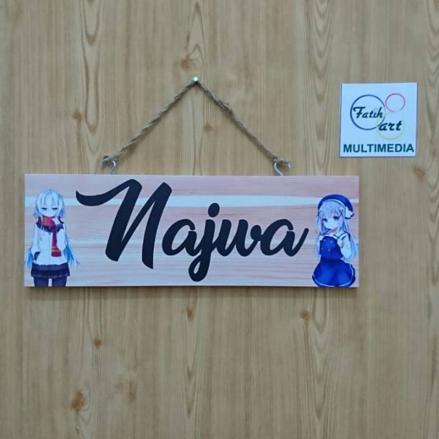 

Papan nama custom unik shabby