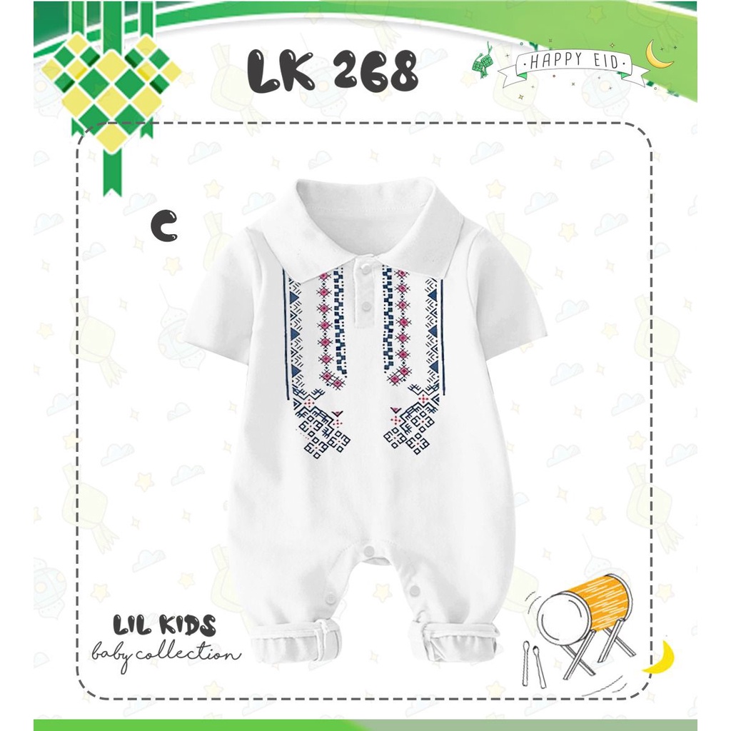 Lil Kids Romper Koko Bayi - Baju Kodok Koko Bayi LK-RKB