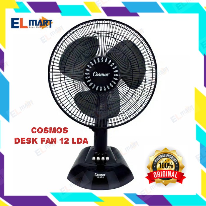 COSMOS Desk Fan 12inch Kipas angin meja 12&quot; 12LDA - 12 LDA 37watt SNI Original