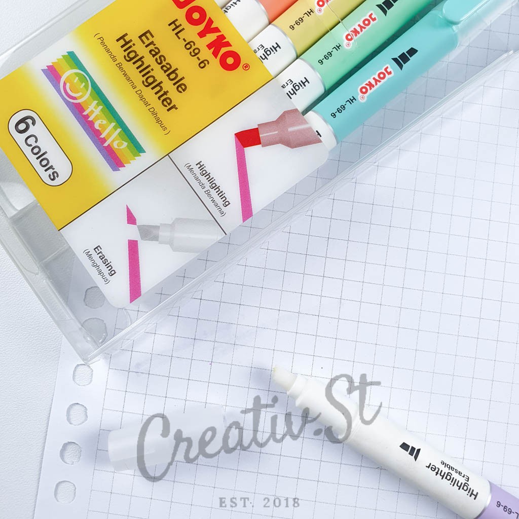 

RB JOYKO Erasable Highlighter Dapat Dihapus Hl-69-6