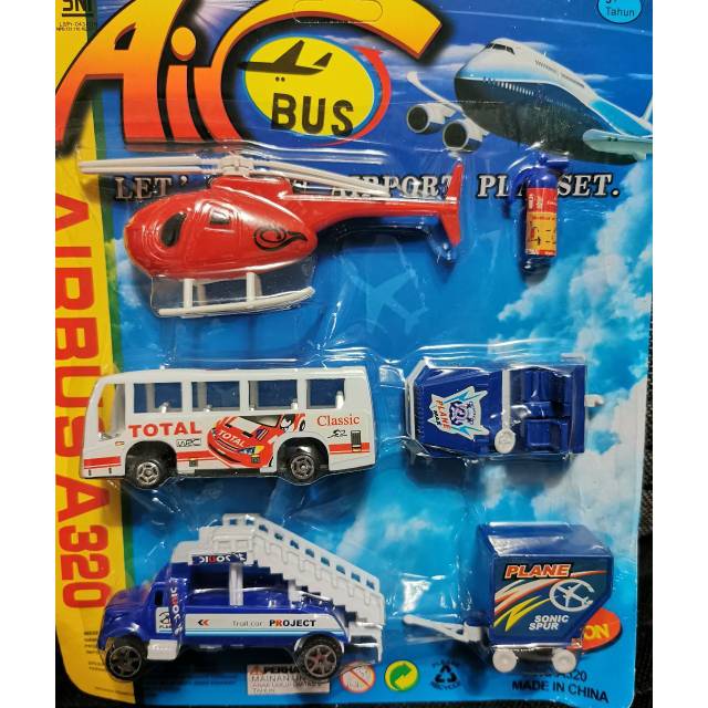 Mainan Air Bus Plane Bandara