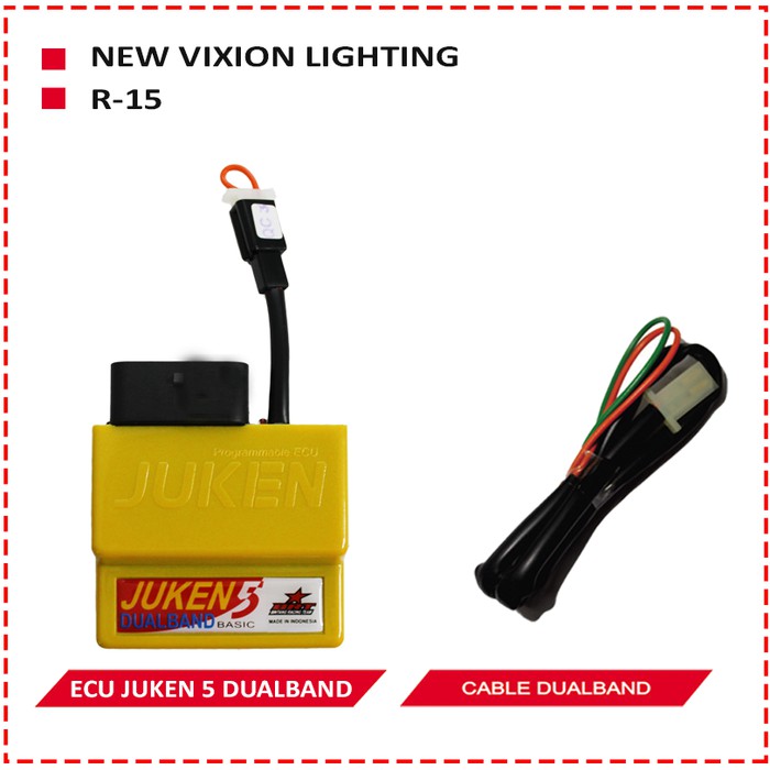 ECU BRT JUKEN 5 DUALBAND (NEW VIXION LIGHTING/R-15)