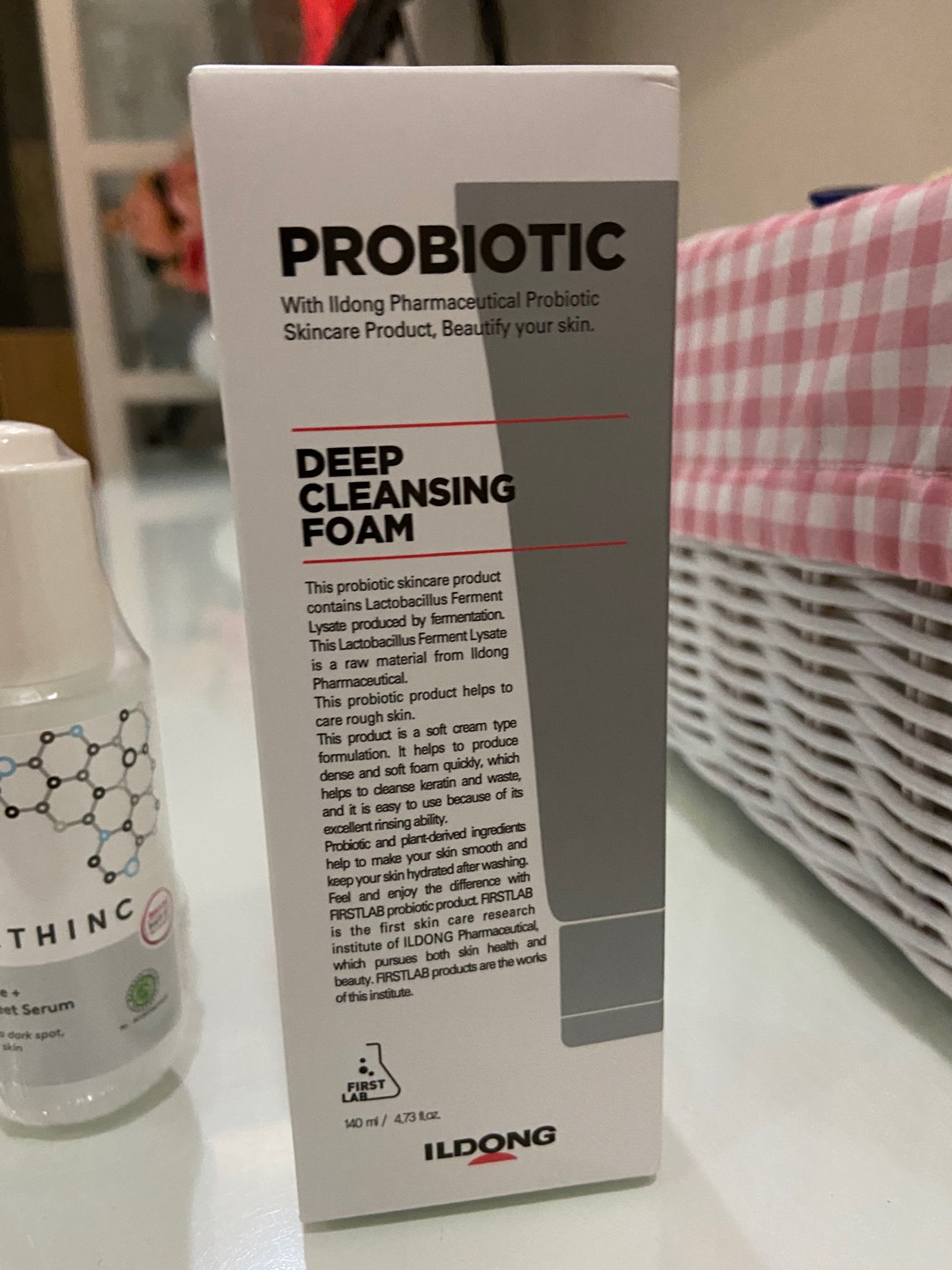 first lab probiotic deep cleansing foam