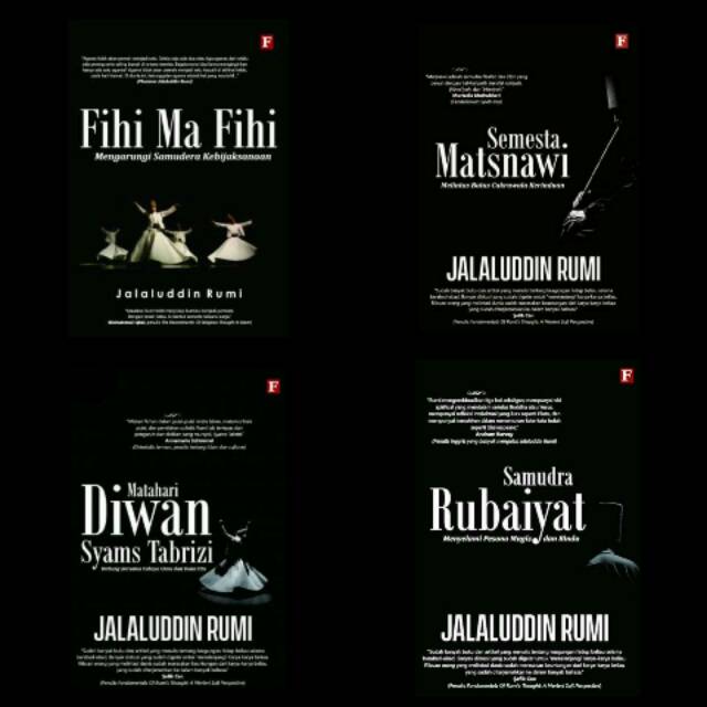 Paket 4 Buku Jalaluddin Rumi