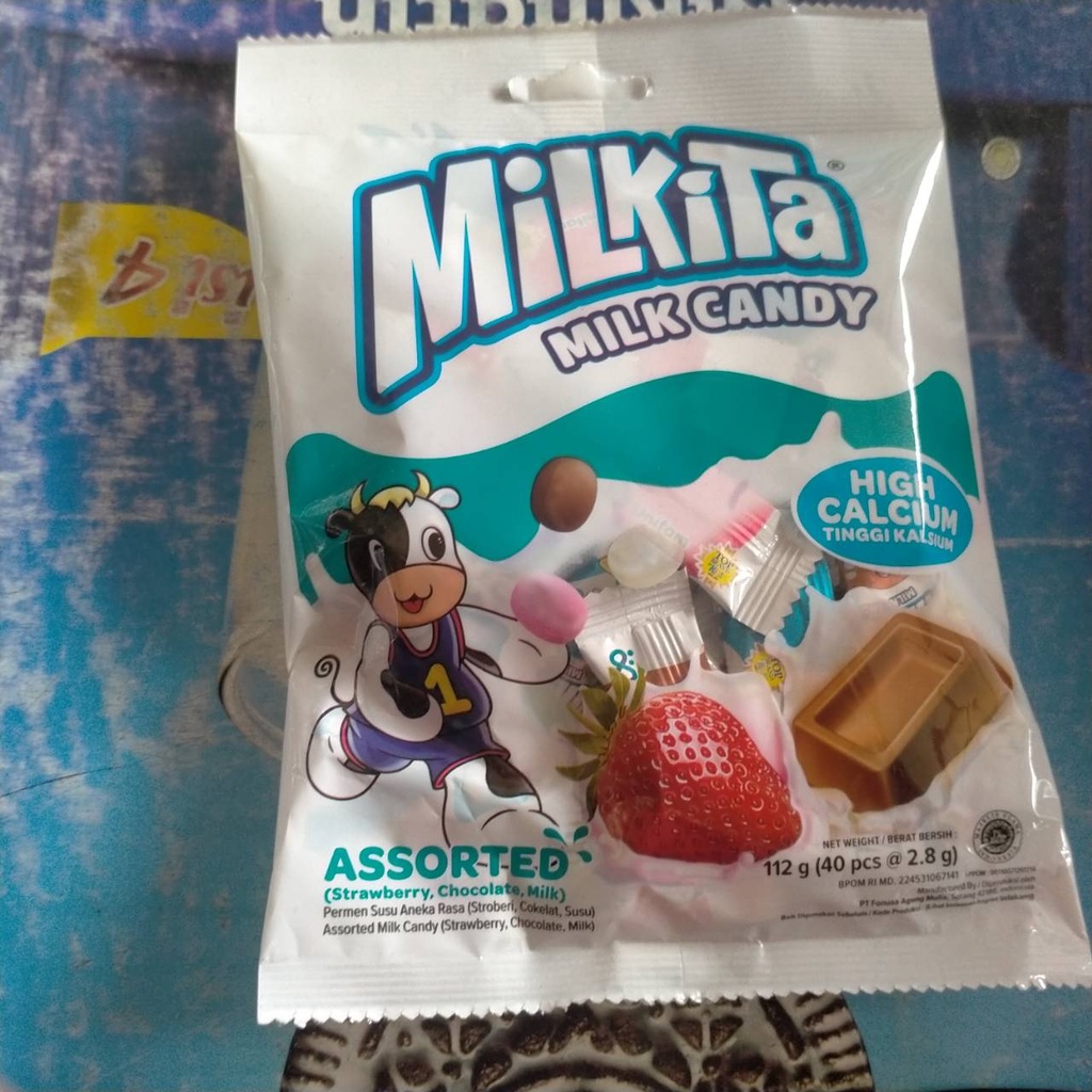 

MILKITA 112g (40x2.8g) RASA STOBERI, COKELAT, SUSU