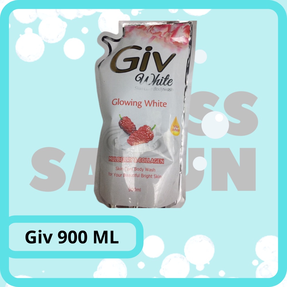 Sabun Cair Giv 825ml/850ml/900 ml Bodywash Sabun Cair Refill Sabun Mandi Sabun Wangi Sabun Giv