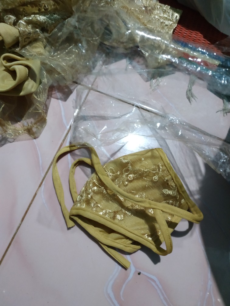 Couple Kebaya Rok Kemeja Motif Pradaa Gold