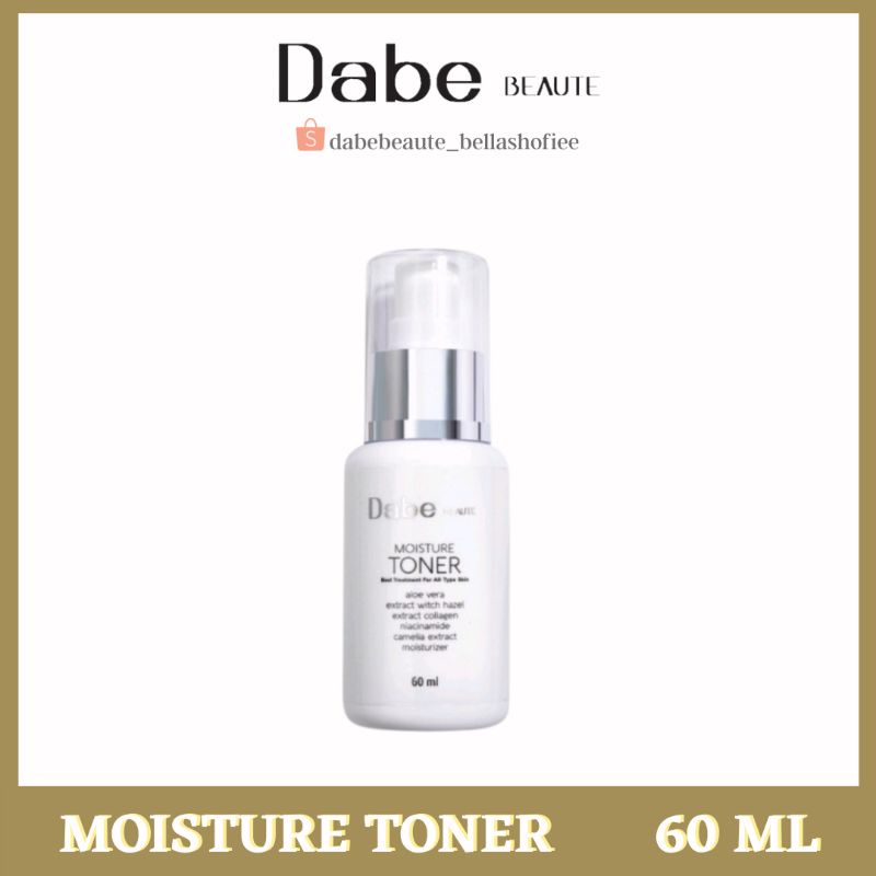 (BELI 2pc DISC 5RB+FREE PEEL MASK) DABEBEAUTE MOISTURE TONER PENYEGAR DAN PEMBERSIH WAJAH ANTI OKSID