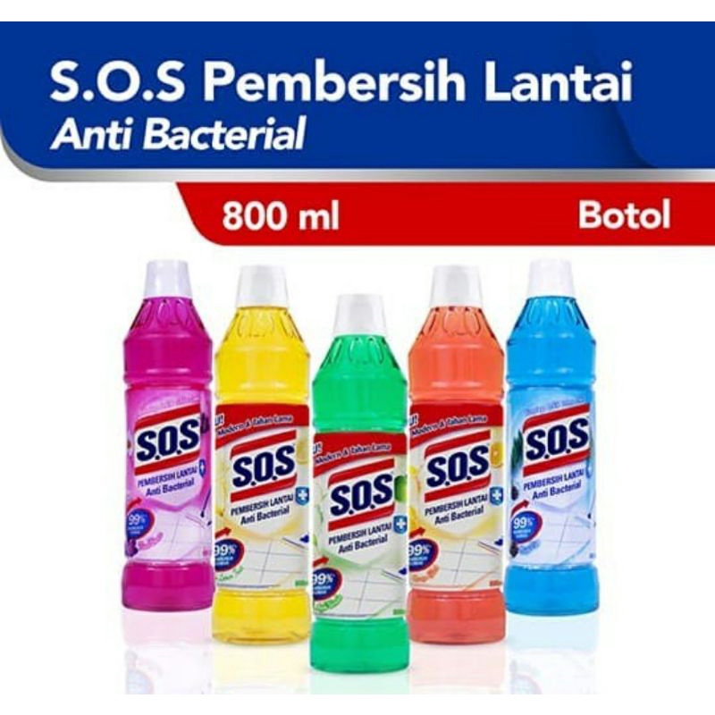 SOS Lantai 800ml (Botol)