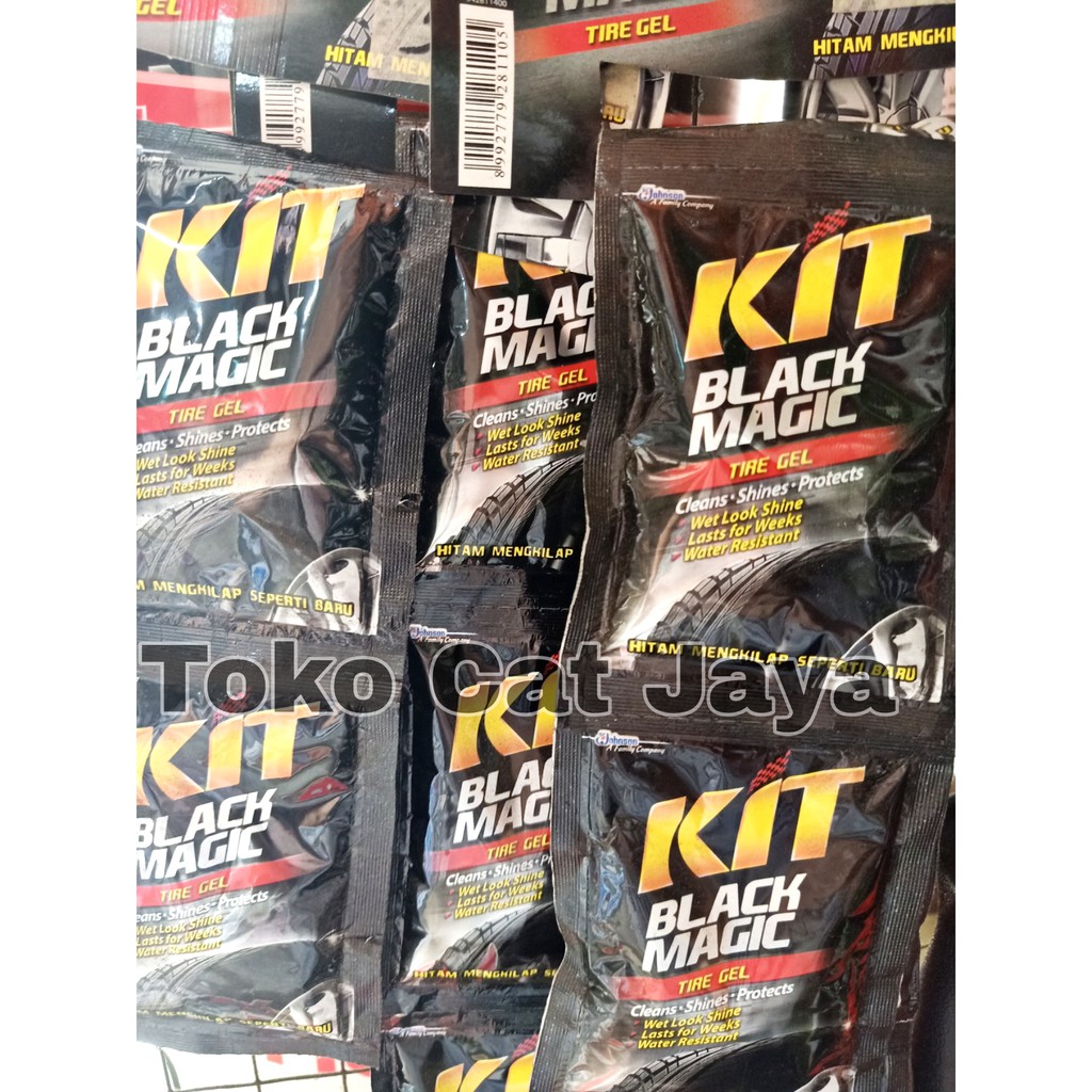 KIT SACHET Black Magic Tire Gel / Semir Ban 35 ml
