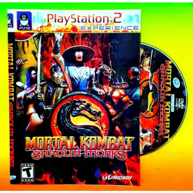 BEST QUALITY Kaset Dvd Video Game Ps2 Mortal Kombat Playstation 2 TERLARIS DTS ENTERTAINMENT