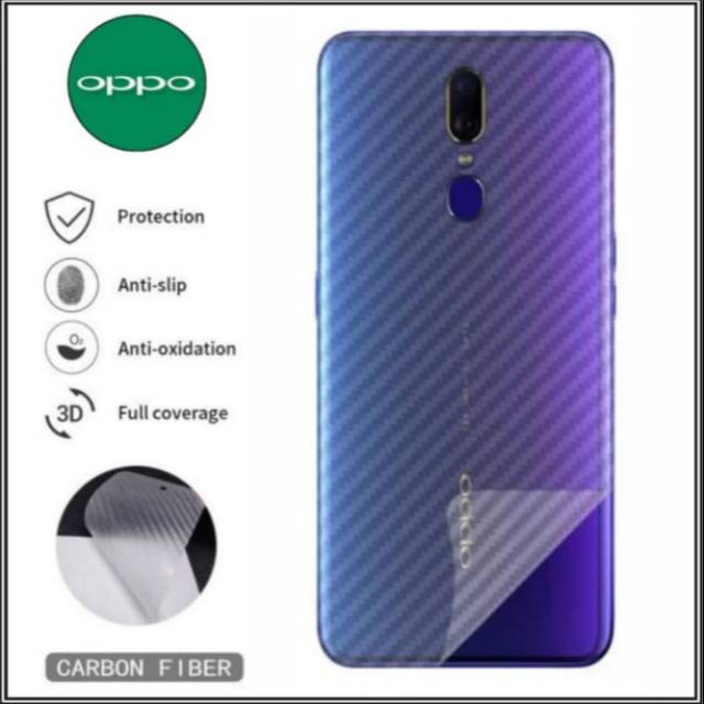 Back Skin Carbon Oppo F11 - Skin Carbon Oppo F11 SC