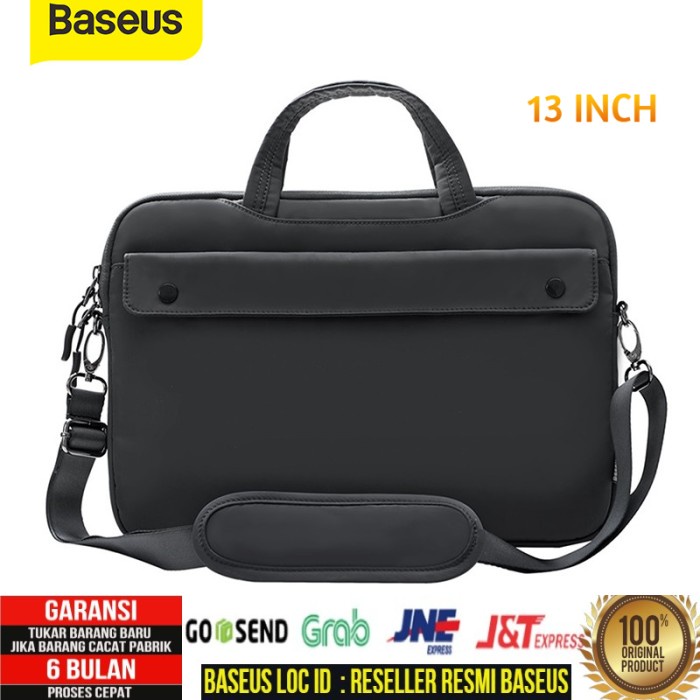 Baseus Basic Shoulder Bag Tas Bahu Slempang Laptop Notebook iPad Pro