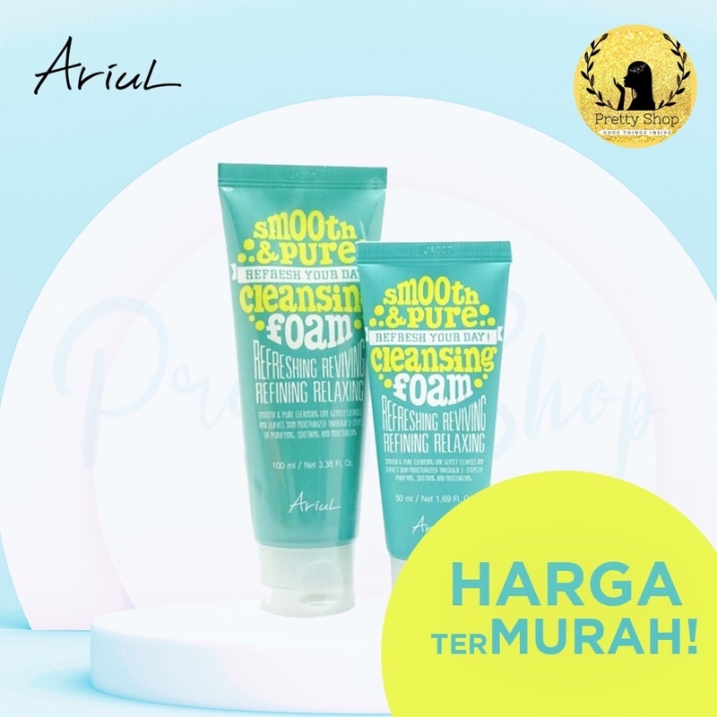 [New] Ariul Smooth &amp; Pure Cleansing Foam 100 ml