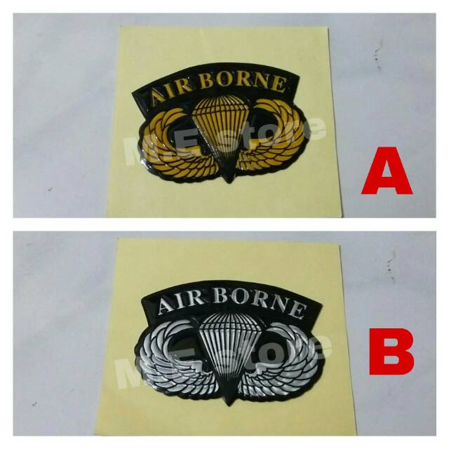 Stiker/stiker airborne