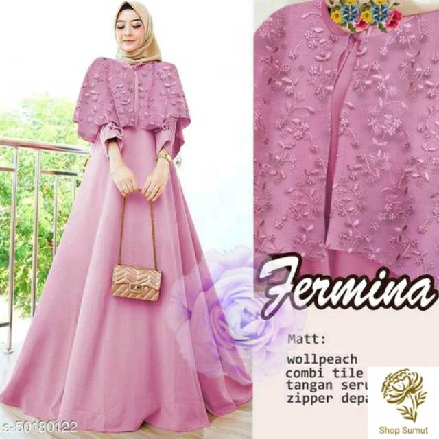 Gamis brukat fermina