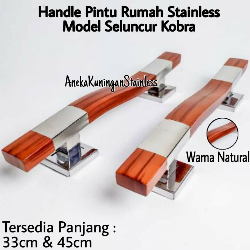 handle pintu rumah panjang 45cm tarikan gagang pintu rumah stainless handel hendel pintu rumah minimalis model seluncur