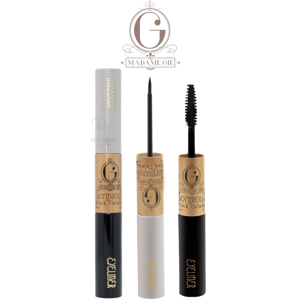 Madame Gie Gorgeus Wink Celebs Mascara Eyeliner 2 in 1