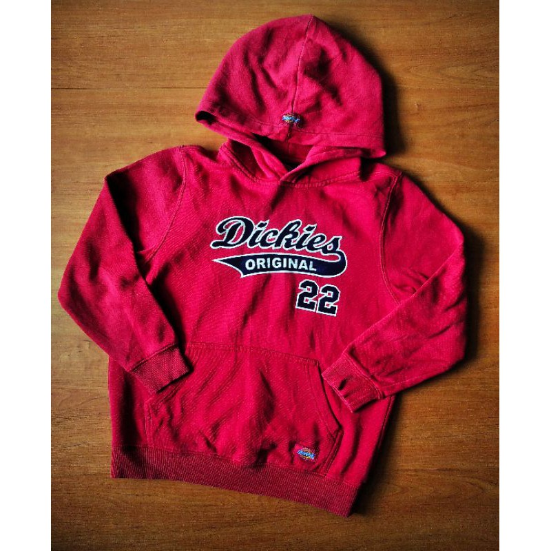HOODIE DICKIES (KIDS) MERAH RED SECOND ORI