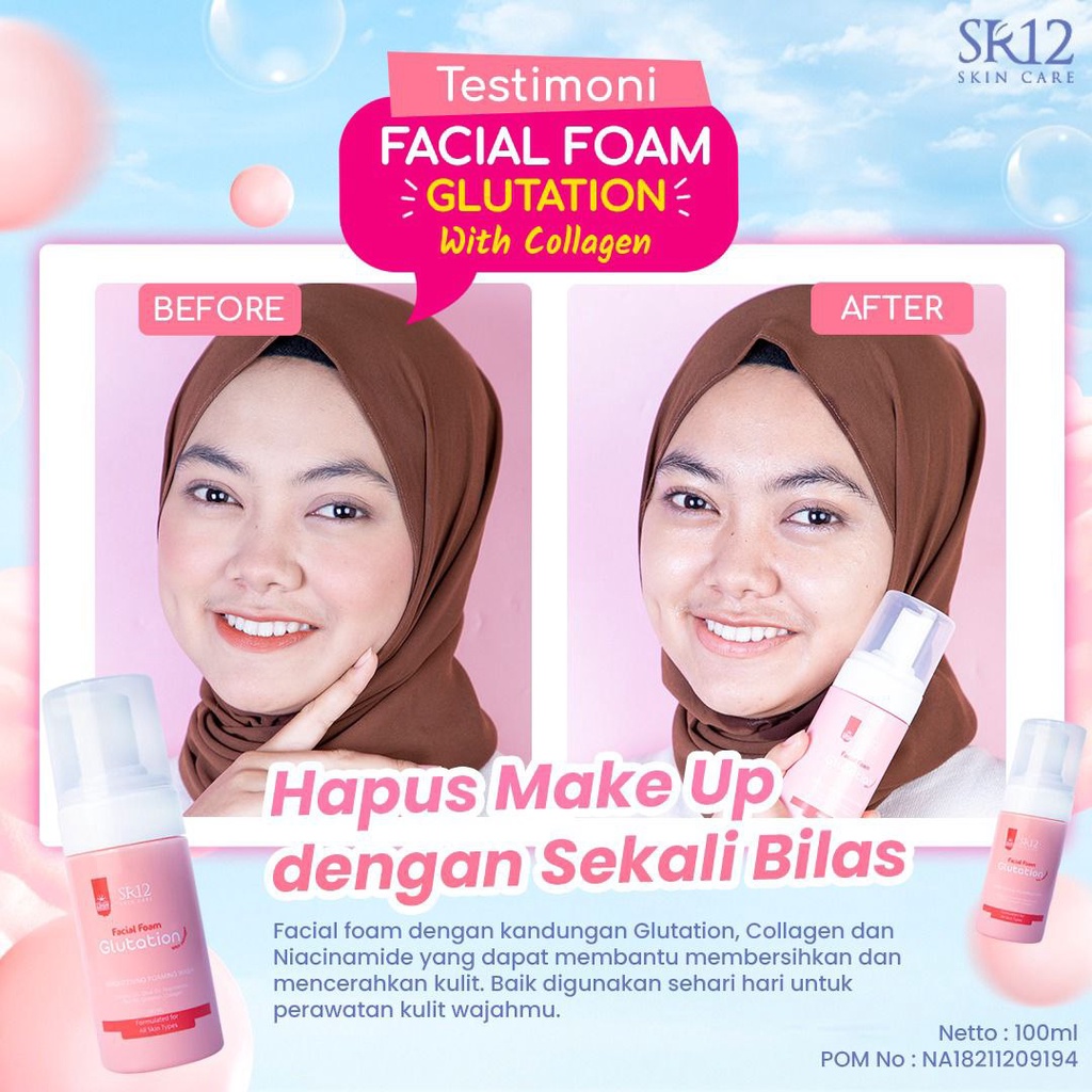 FACIAL FOAM GLUTATION SR12