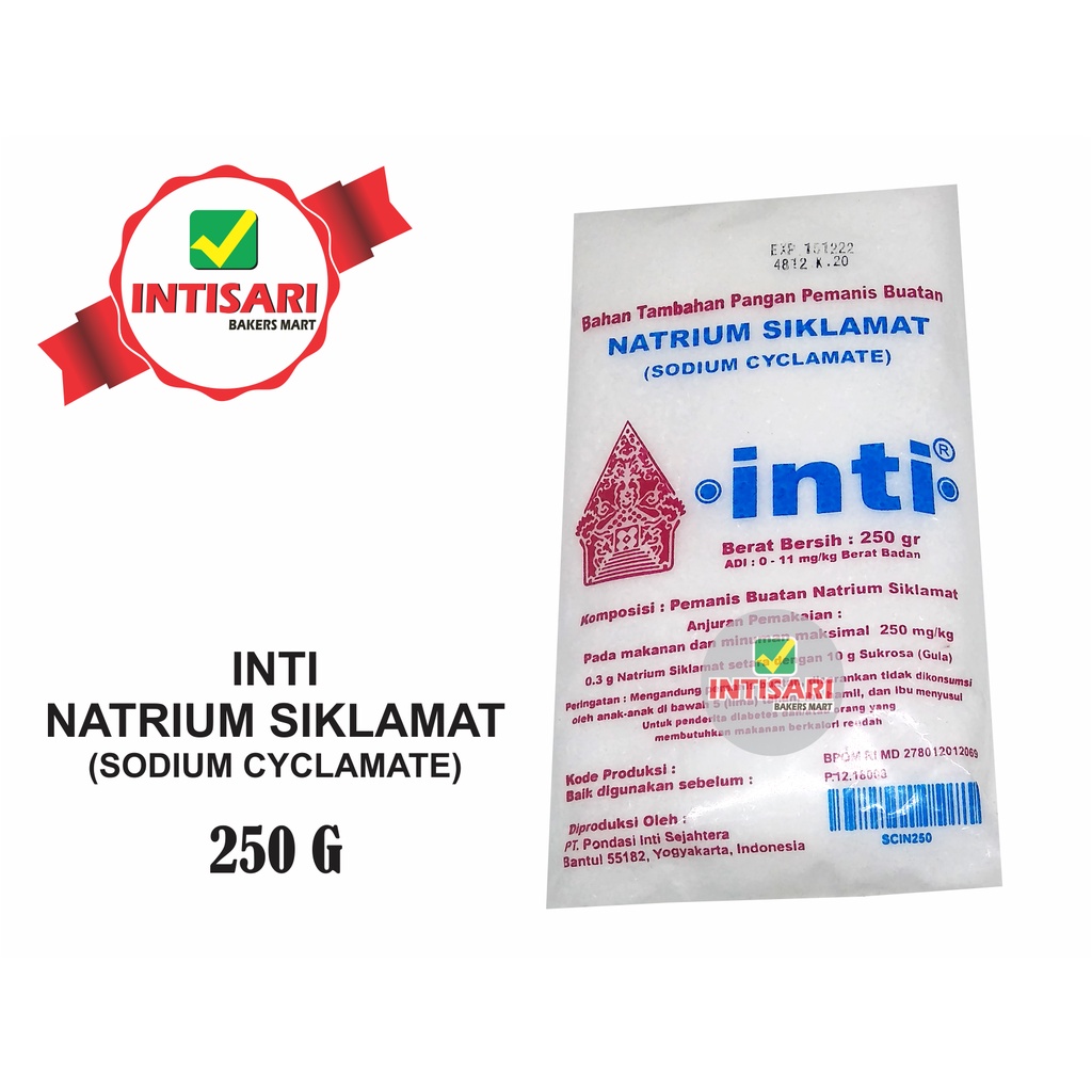 

NATRIUM SIKLAMAT 250 G