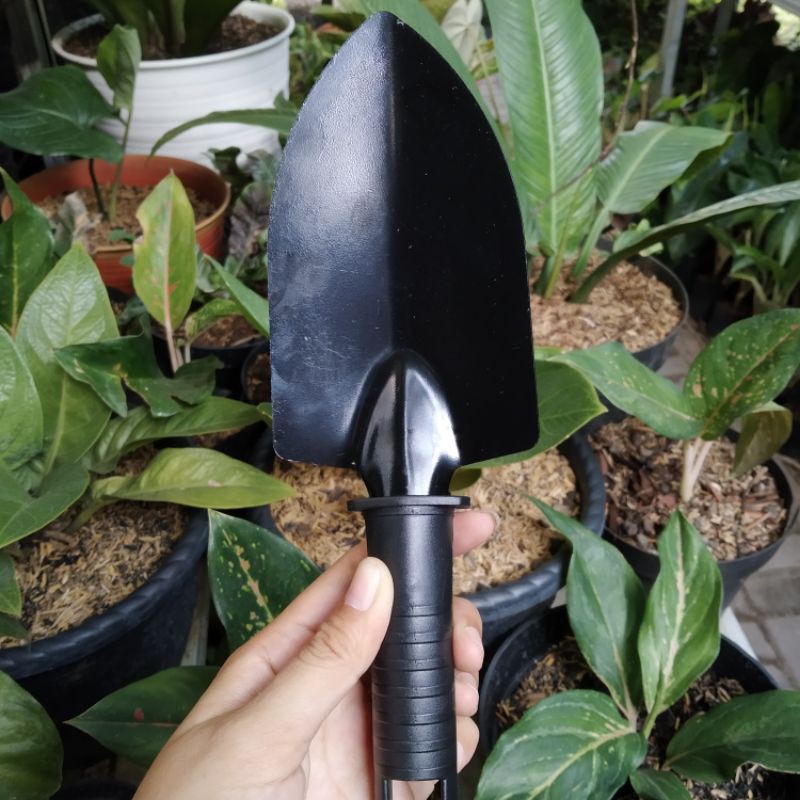 Sekop Kecil Tanaman Hitam / Sekop Tanaman