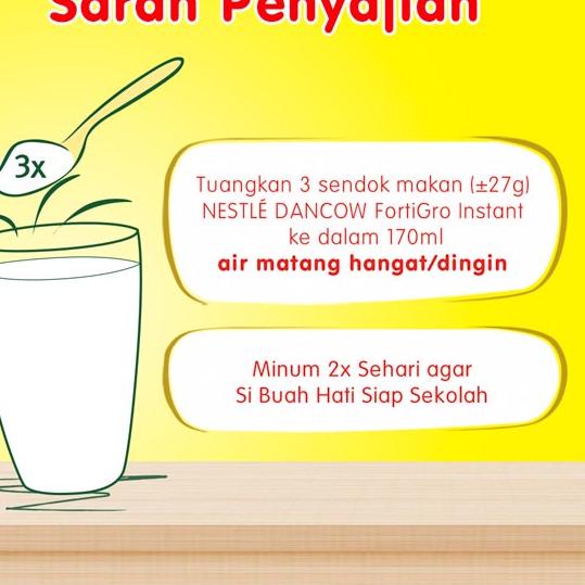 

DANCOW Fortigro Susu Bubuk Susu Anak 200g Hot Sale