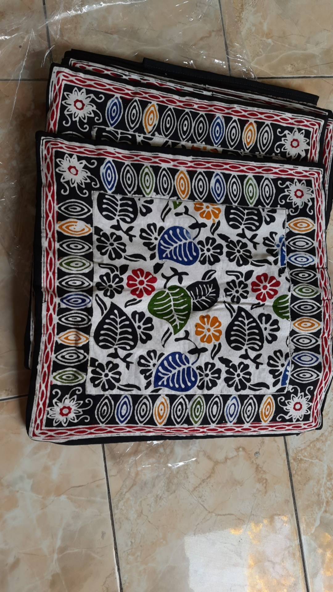 Set Sarung Bantal Kursi Batik Nature