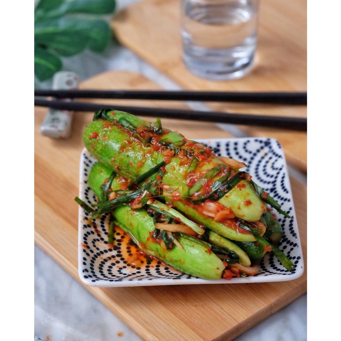 

[NEW] HALAL Kimchi Timun Korea 200 Gram - Oi Kimchi