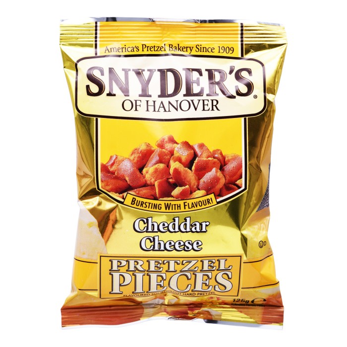 

MURAH Snyder's of Hanover Pretzel Pieces - Cheese/ Jalapeno/ Honey Mustard - Cheese