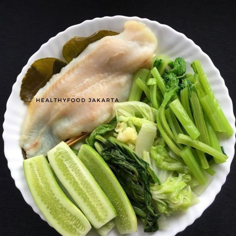 

DIET MAYO : TIMUN + CESIM REBUS + ikan dory rebus