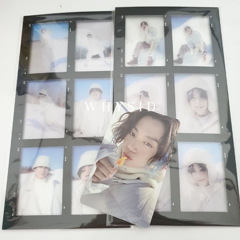PHOTOCARD JUNGKOOK 6CUT FILM TAEHYUNG V JIMIN  WINTER PACKAGE 2021 PC WINPACK