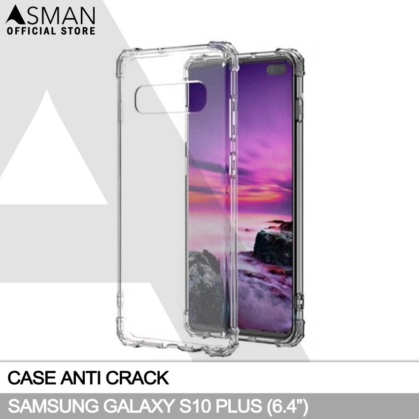 Anti Crack Samsung Galaxy S10 Plus (6.4&quot;) | Soft Case Anti Bentur - Clear