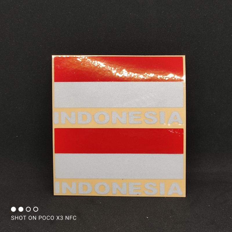 stiker cutting indonesia kotak (A12)