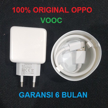 OPPO Charger VOOC AKR15 + Type C Cable A5 A9 2020 Reno Original