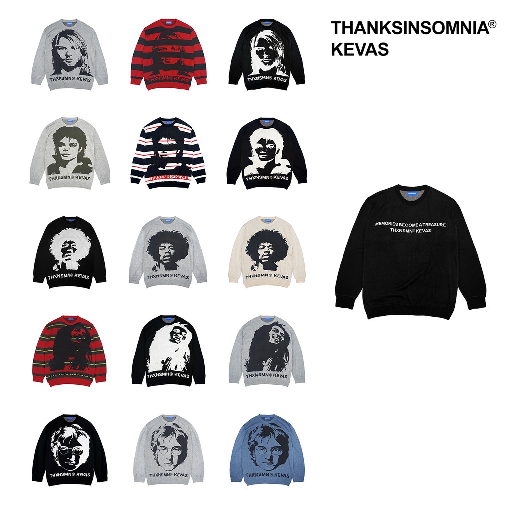 Kevas x Thanksinsomnia Knitwear Sweater