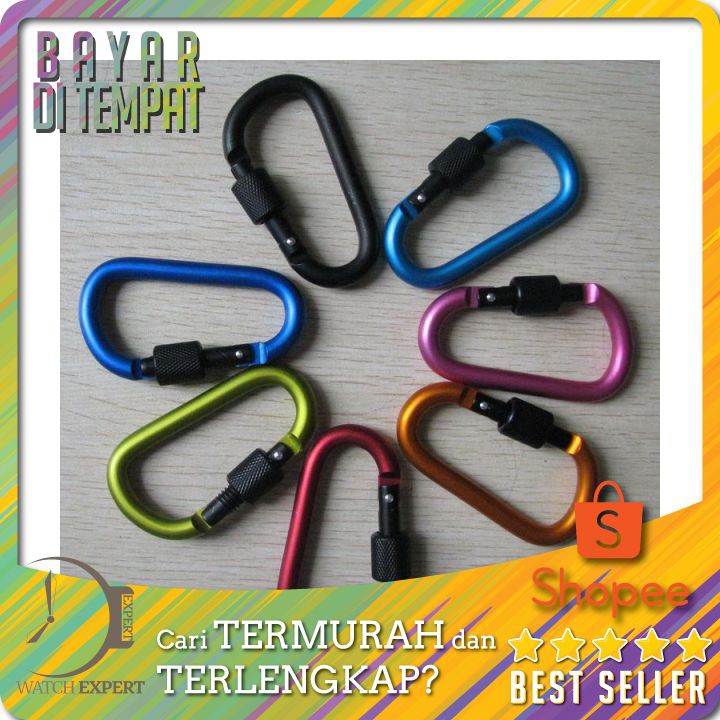 TERLARIS Karabiner Aluminium Quickdraw - LIXADA K12L