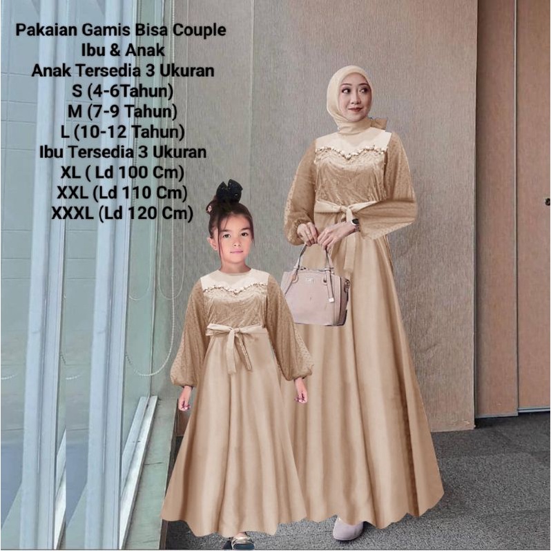 COD☑️PRODUK TERBARU/PAKAIAN GAMIS BISA COUPLE IBU DAN ANAK MAXI/MAXI AMBERLI DRESS 3 SIZE XL-XXL-XXXL/MAXI AMBERLI KIDS 3 SIZE S-M-L/PAKAIN MUSLIM WANITA TERBARU/PAKAIAN GAMIS WANITA TERBARU/GOOD QUALITY