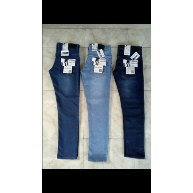 celana jeans panjang pria slimfit GROSIR
