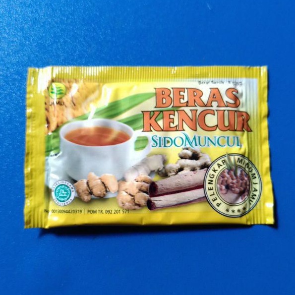 

Beras Kencur Serbuk Asli Sidomuncul - 1 Sachet