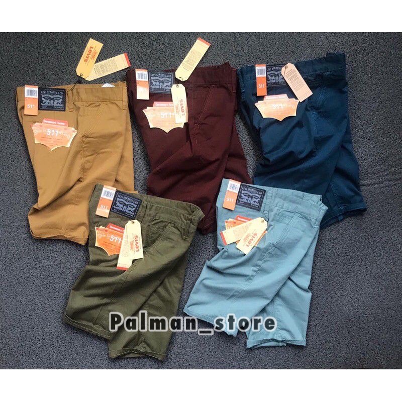 Celana Pendek Polos Dewasa Original//Celana Pendek Levis 511 Made In Japan Terbaru//Celana Polos//Ce