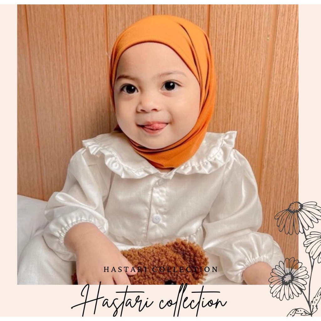 HASTARI Jilbab PASHTAN ANAK / PASHMINA INSTAN ANAK KERUDUNG BERGO SIMPEL