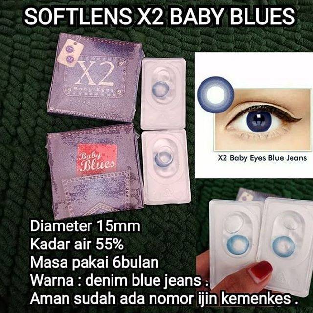 SOFTLENS X2 BABY BLUES