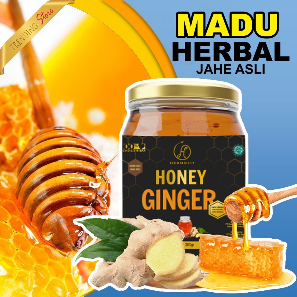 

Honey Hermofit Ginger Ekstrak Jahe Anti Oksidan Penambah Antibodi Melancarkan Pencernaan 221872