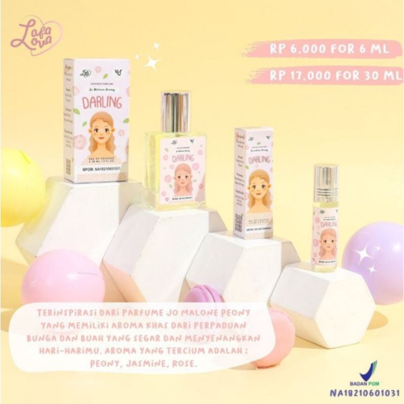 Lafalova Parfum x Vichira (COD) Original BPOM Eau de Cologne Roll on 6 ml Baccarat by Lavalofa
